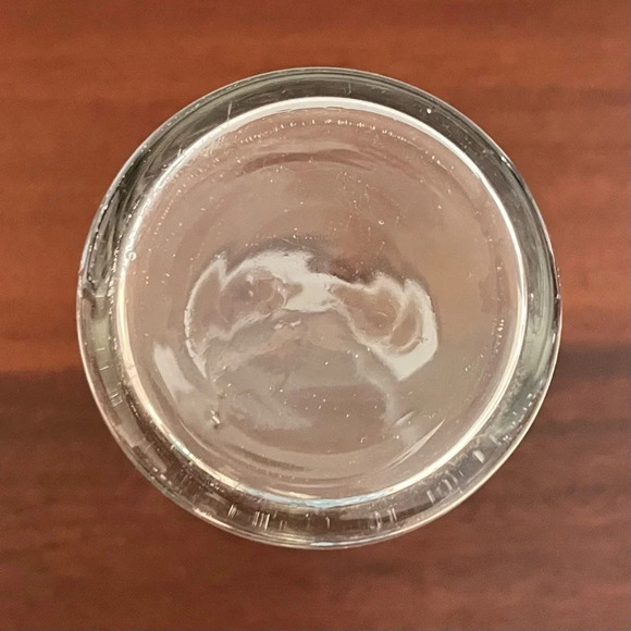 Mid Century Modern Gold Wheat Cylinder Double Spout Cocktail Pitcher - Picture 5 of 10